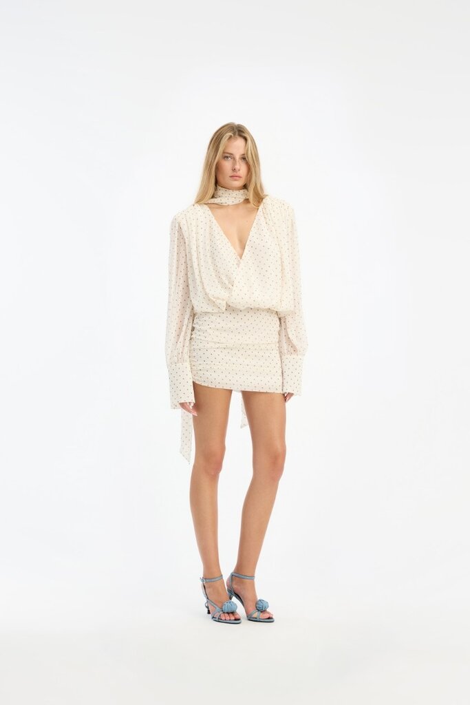 Rotate Short V-neck dress