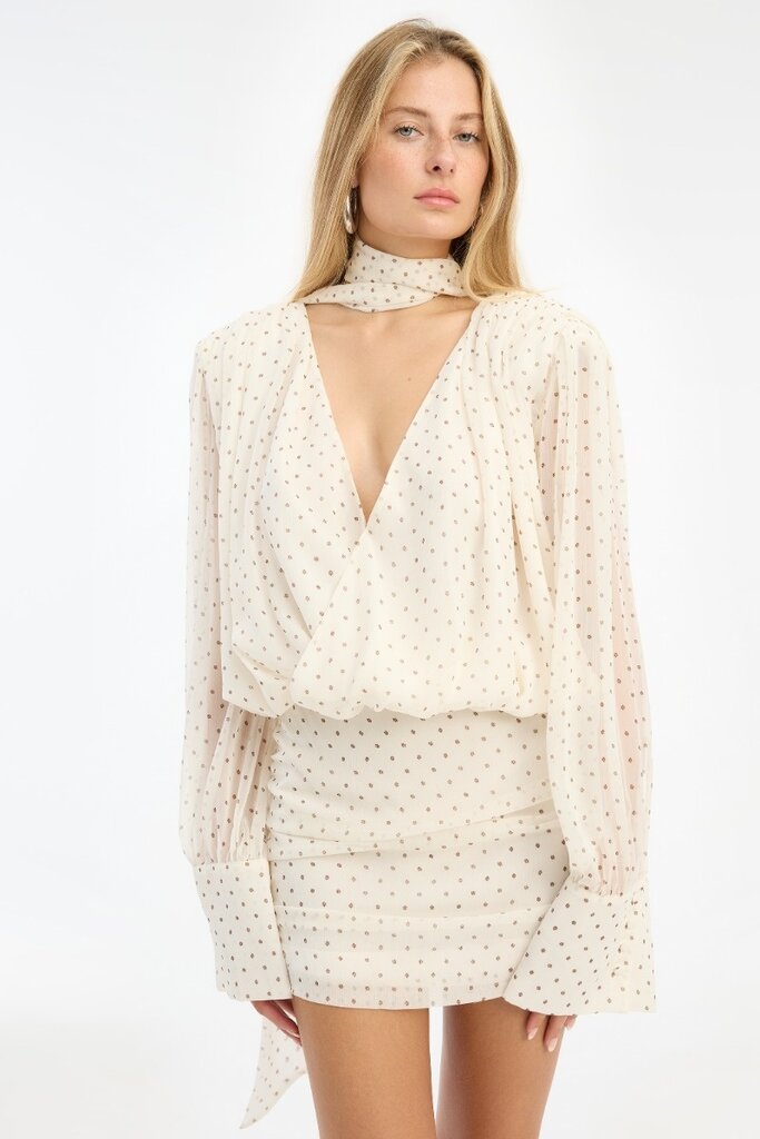 Rotate Short V-neck dress