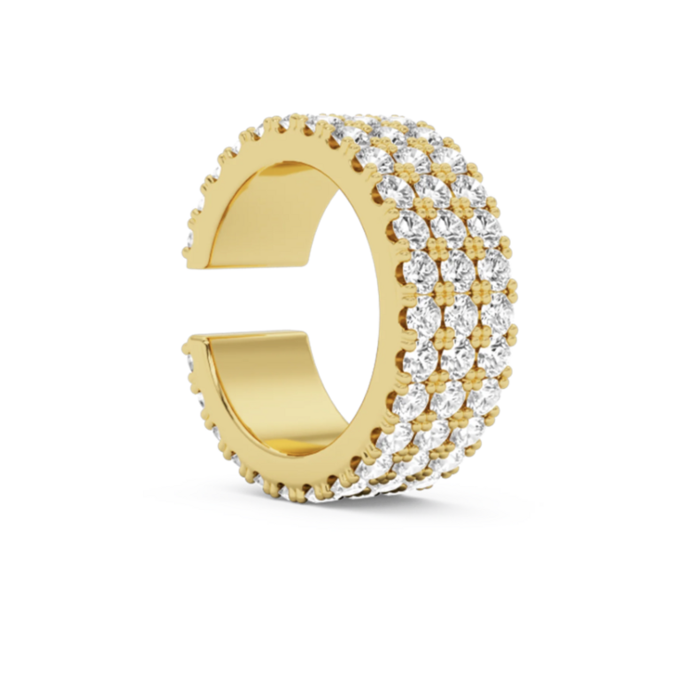 Billion Avenue Flat diamond earcuff