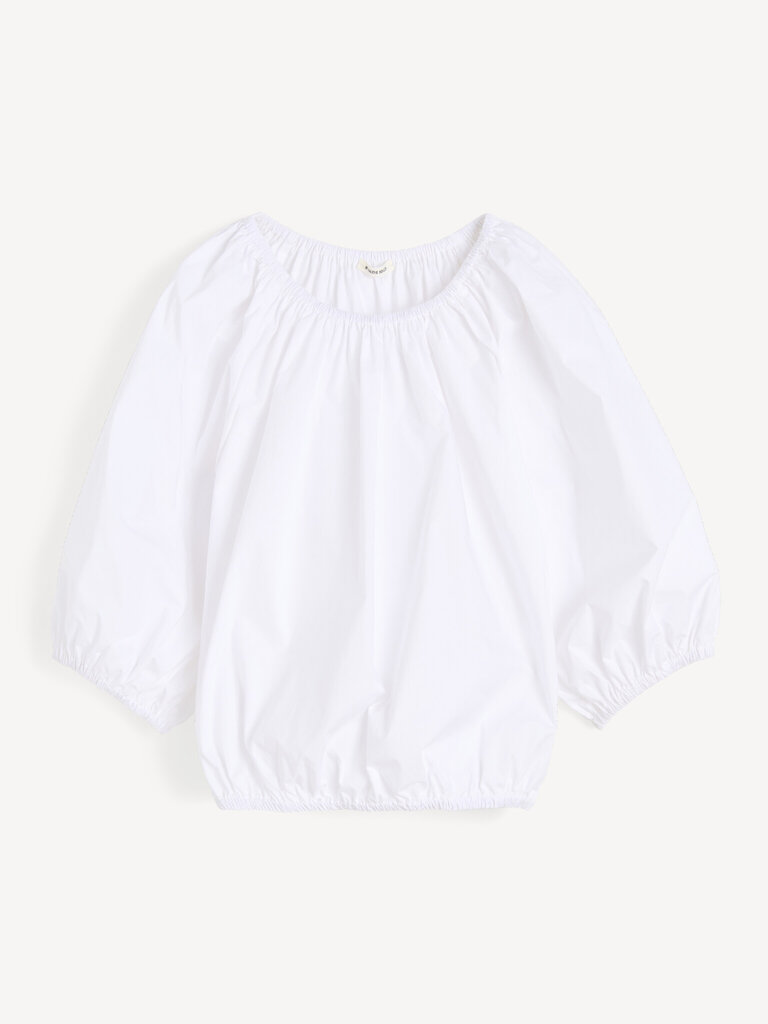 Malene Birger White off the shoulder top