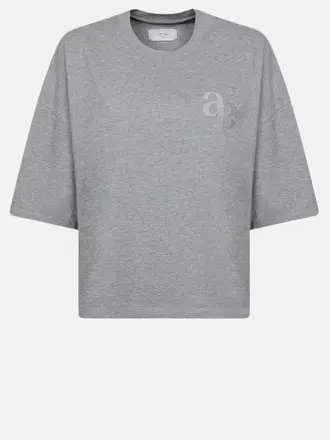 Boxy T-shirt dark grey