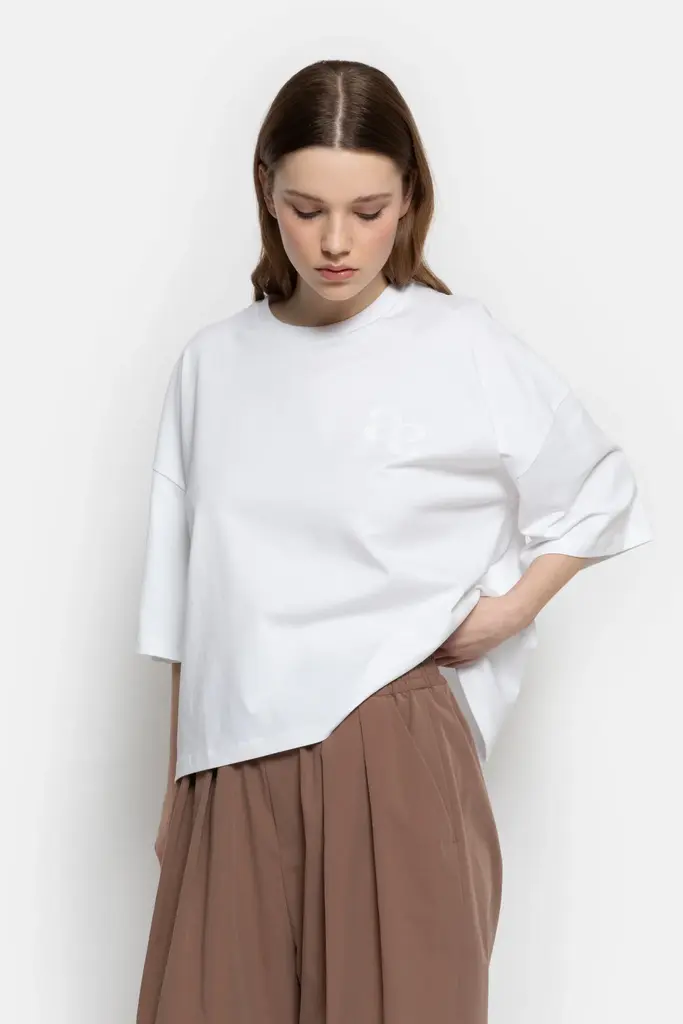 Brown pleated pants