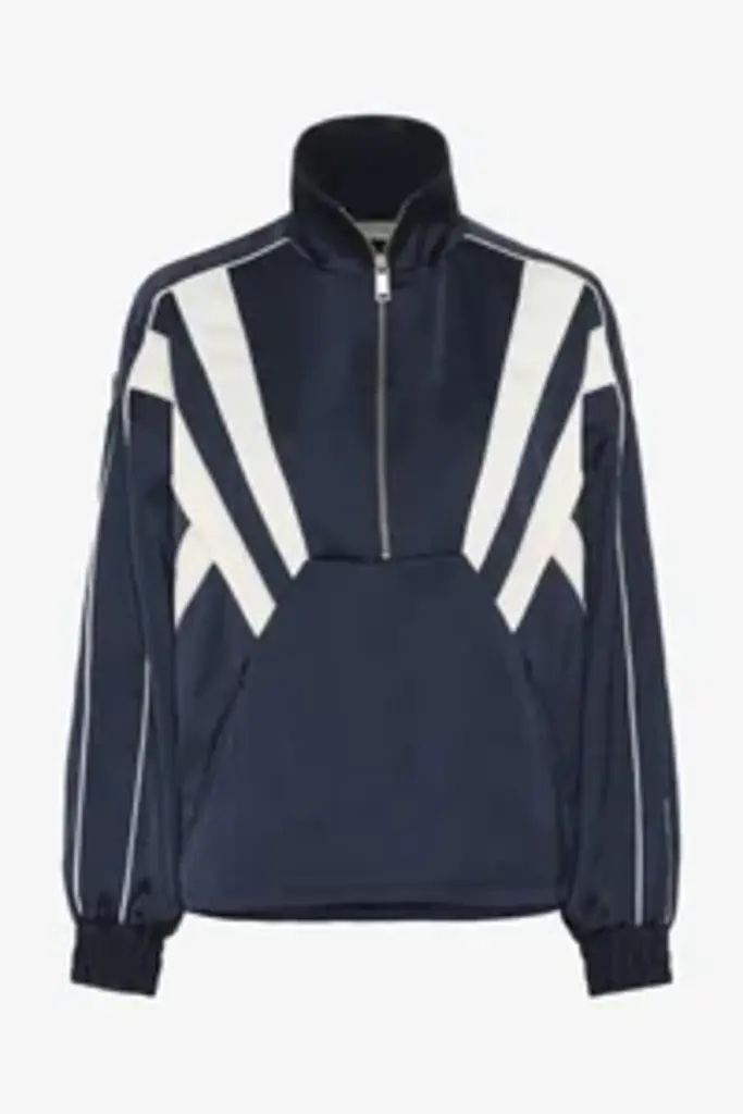 Track sweater navy