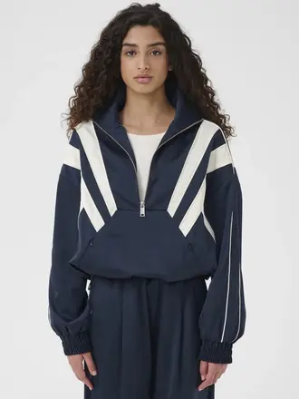 Track sweater navy