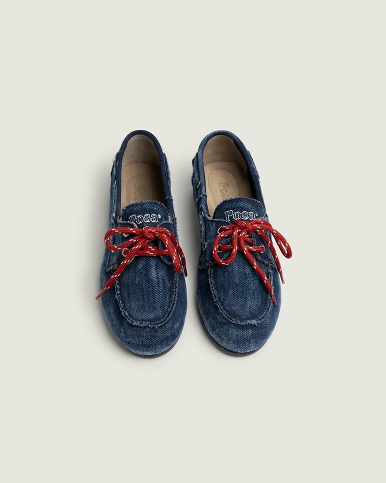 Posa Boat loafer denim