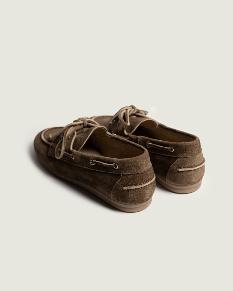 Posa Boat loafer taupe