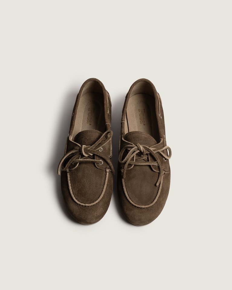 Posa Boat loafer taupe