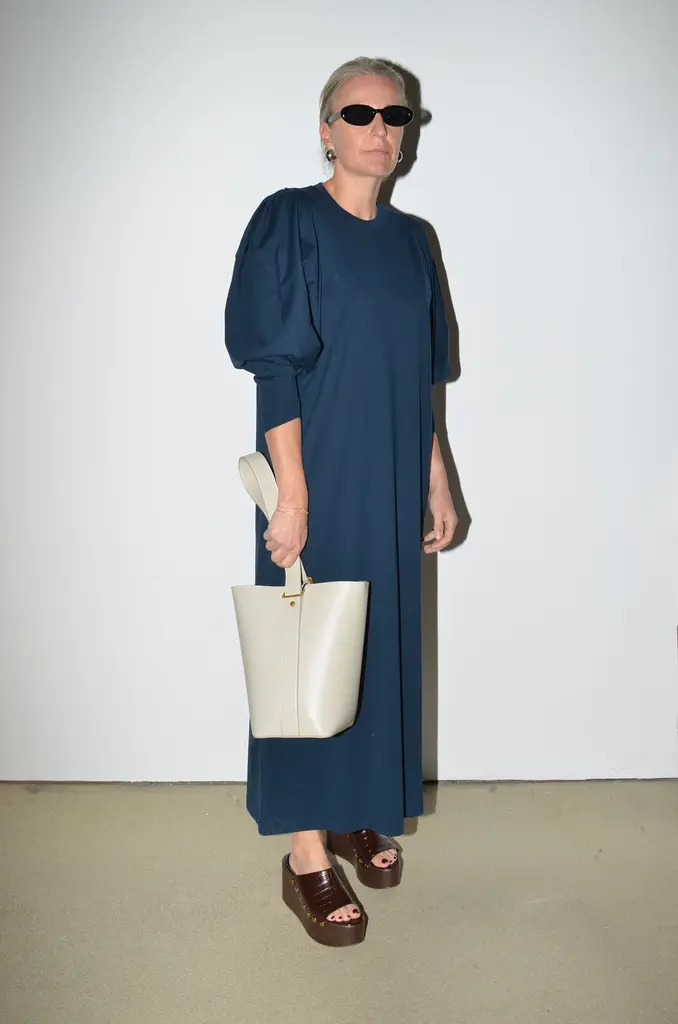 Collectors Club Navy jersey dress