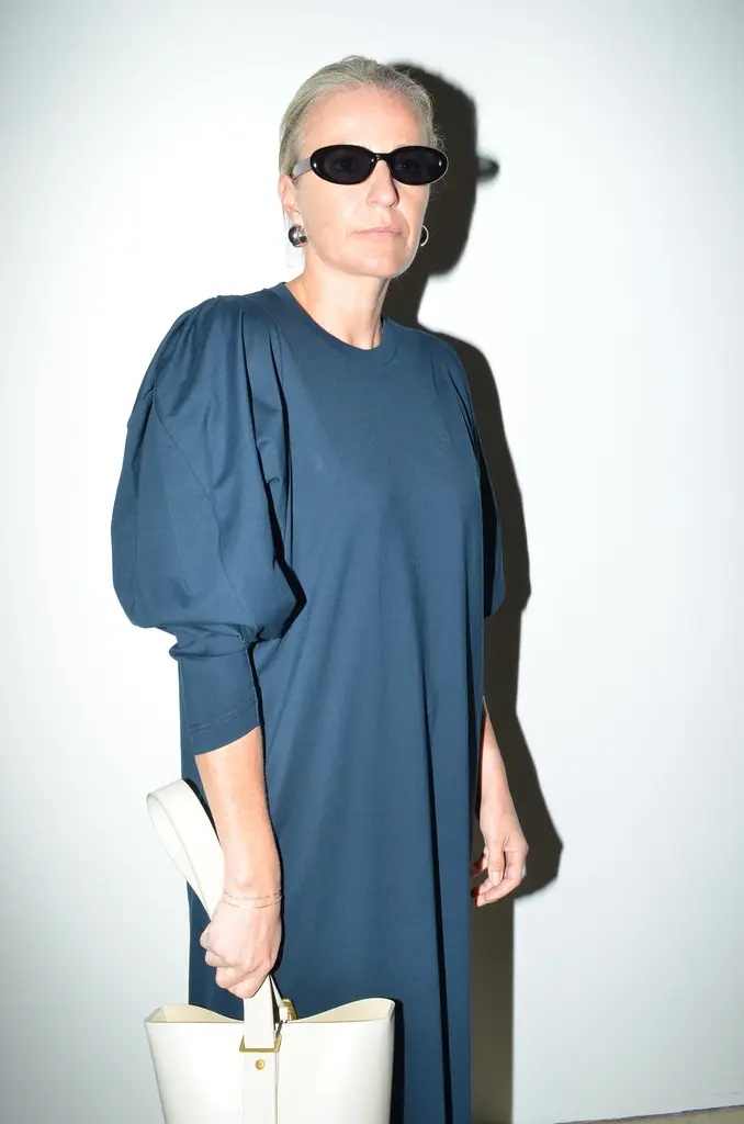 Collectors Club Navy jersey dress