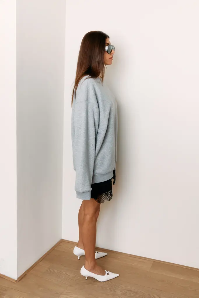Double sunset Unisex sweater grey