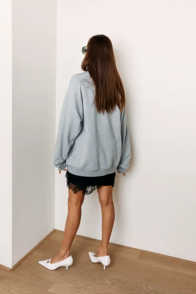 Double sunset Unisex sweater grey