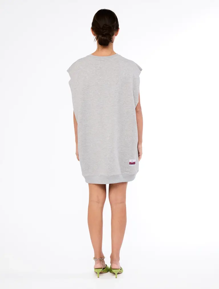 Double sunset Sweat dress grey