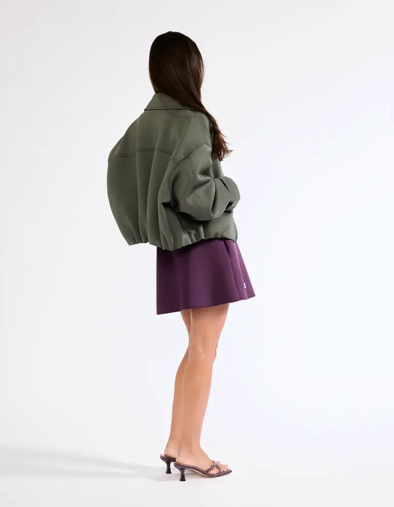Double sunset Mini skirt purple