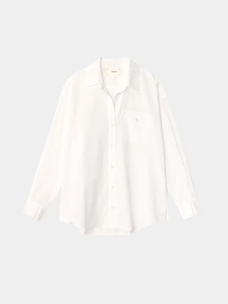 Xirena White cotton shirt