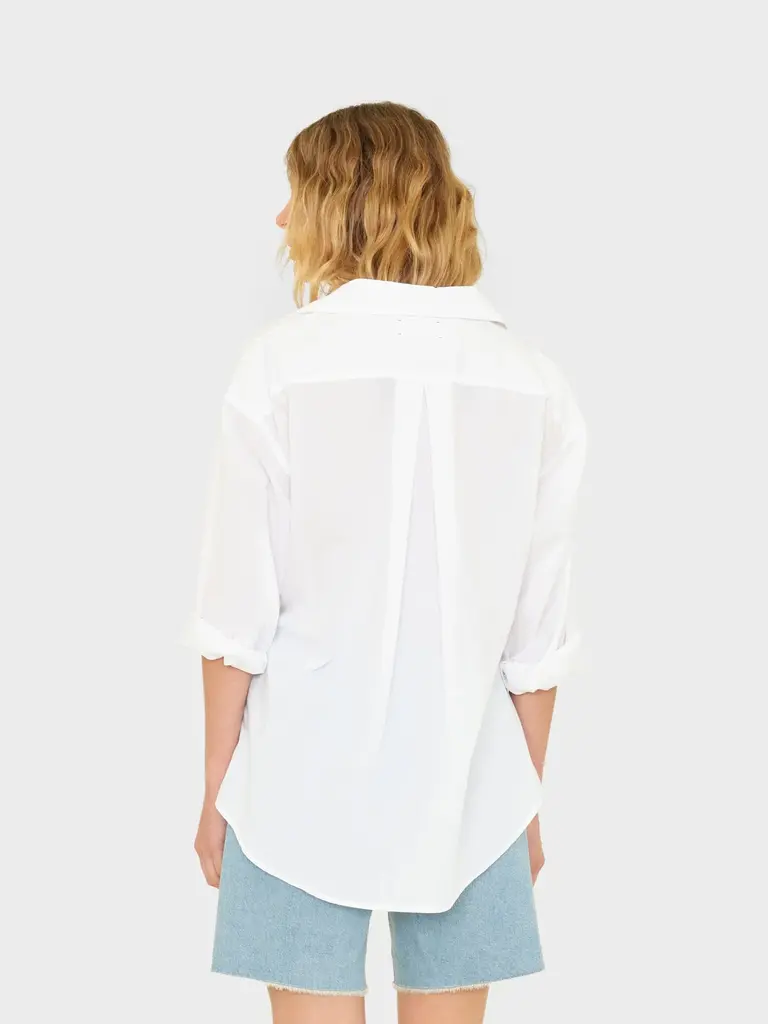 Xirena White cotton shirt