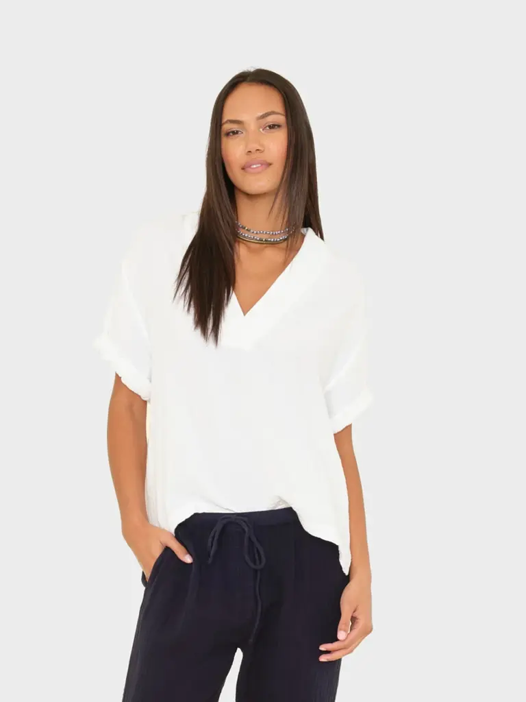 Xirena Tetra top white