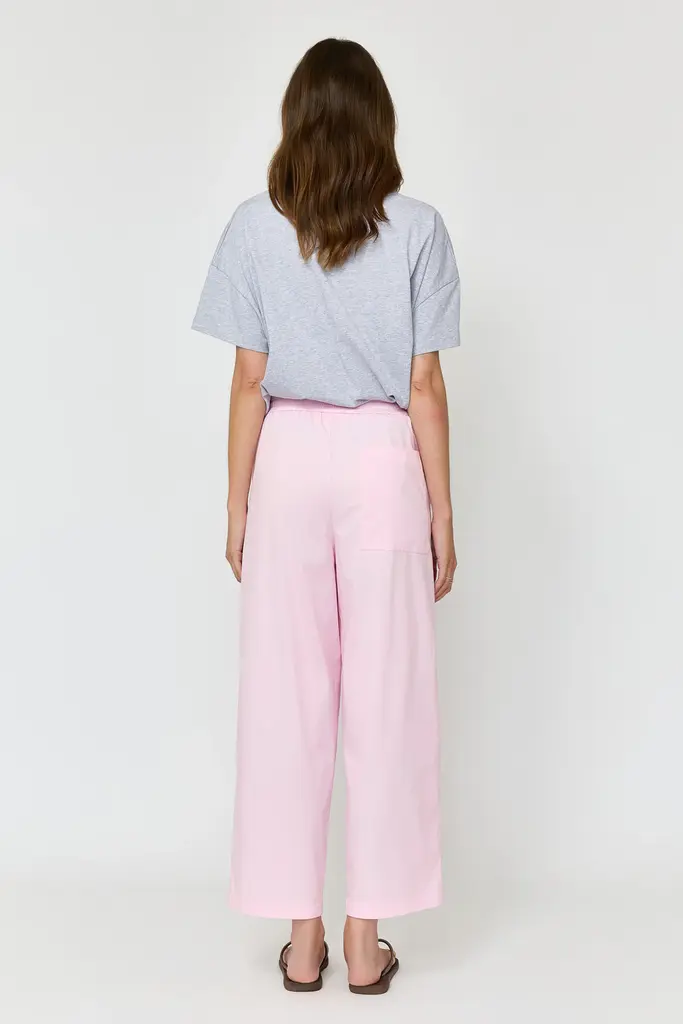 Studio Clique Light cotton cropped trousers pink