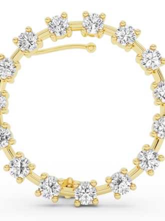 Billion Avenue Ray diamond earstud