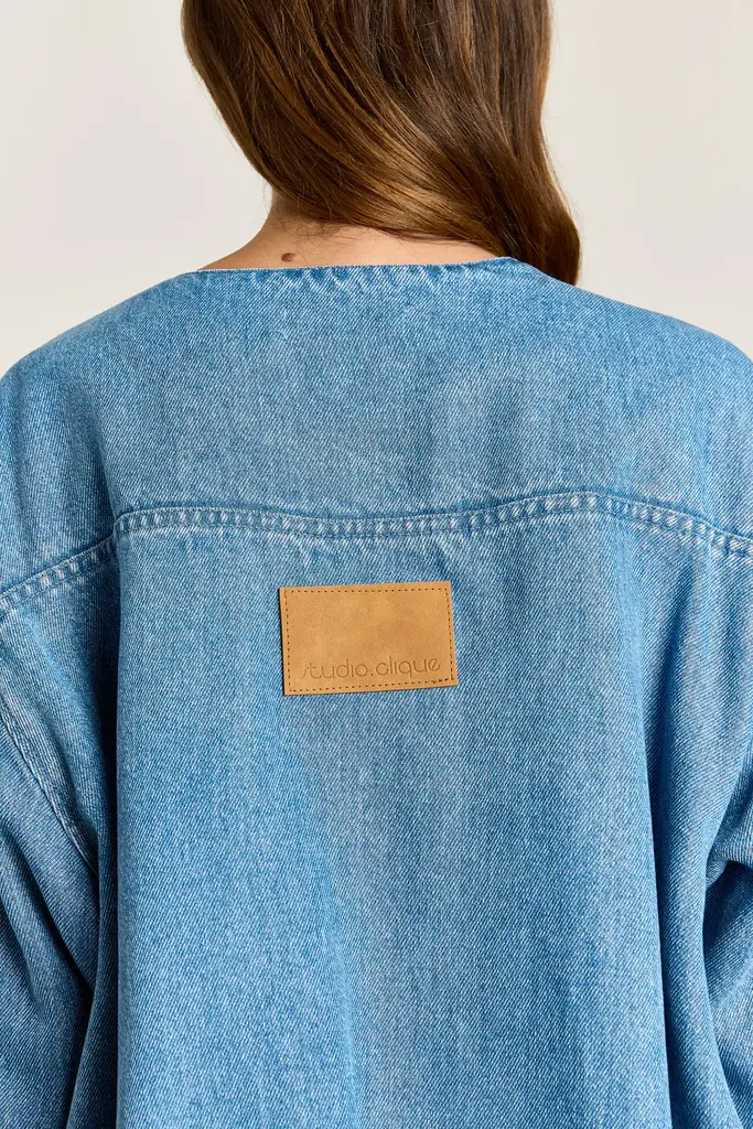 Studio Clique  Denim jacket zip