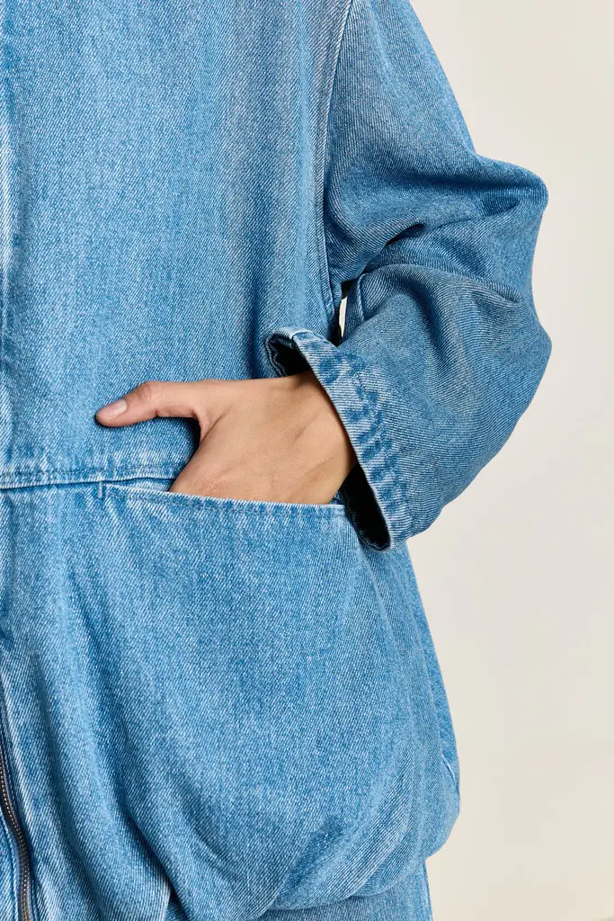Studio Clique  Denim jacket zip