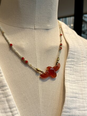 Nilu Necklace bird