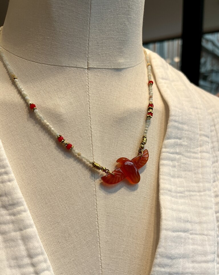 Nilu Necklace bird