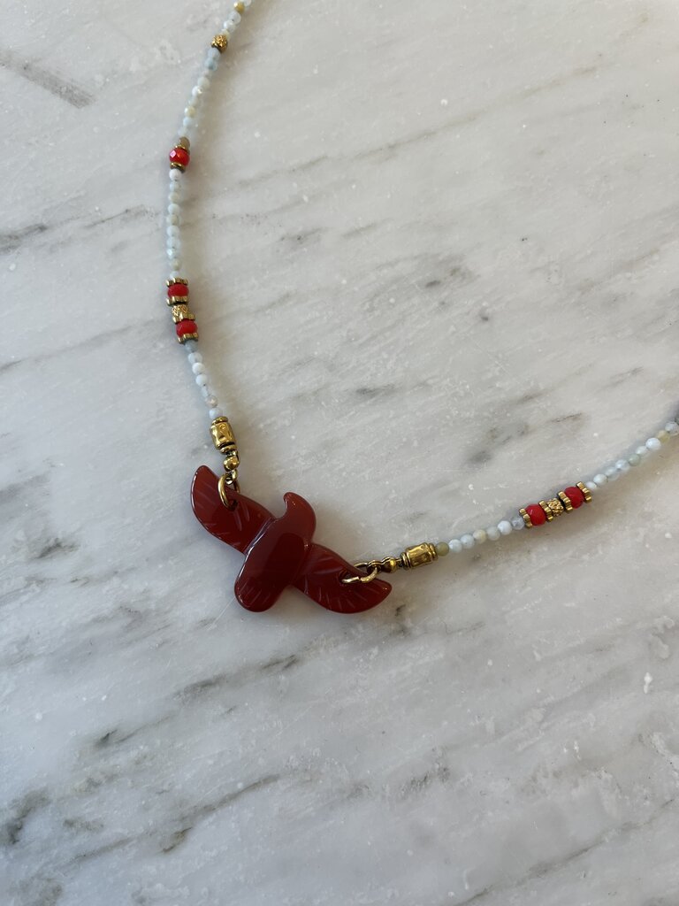 Nilu Necklace bird