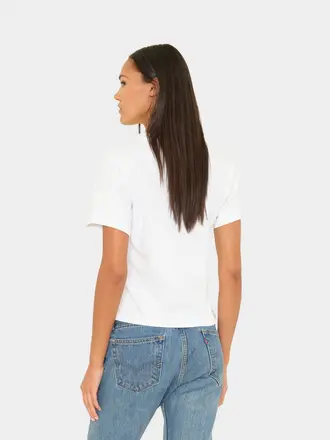 Xirena Fine ribbed T-shirt white