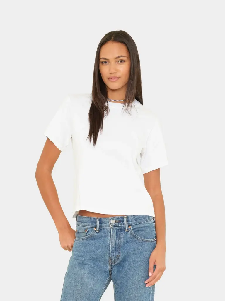 Xirena Fine ribbed T-shirt white