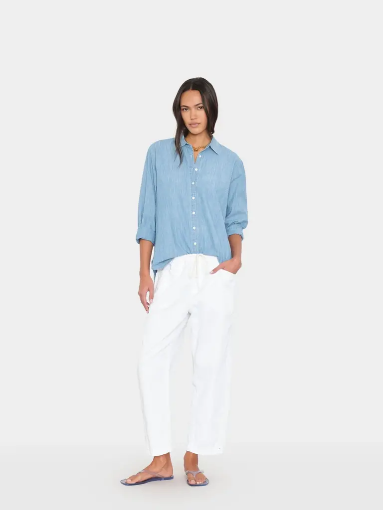 Xirena White drawstring pants