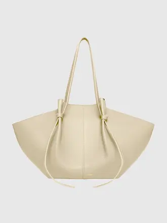 Yuzefi Large bag creme leather