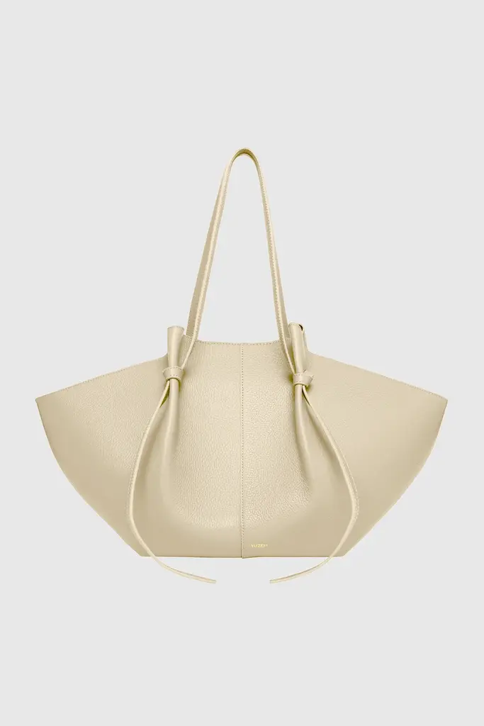Yuzefi Large bag creme leather