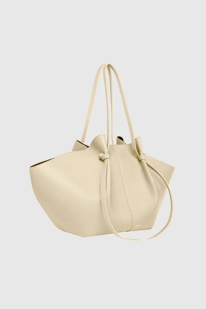 Yuzefi Large bag creme leather