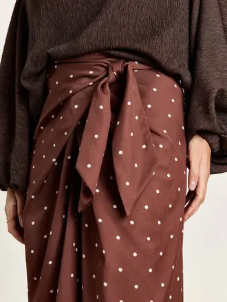 Studio Clique Polkadot wrapskirt