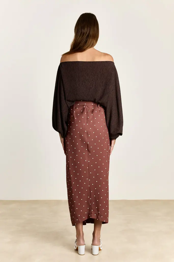 Studio Clique Polkadot wrapskirt