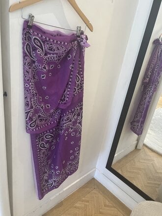 Destin Bandana pareo purple
