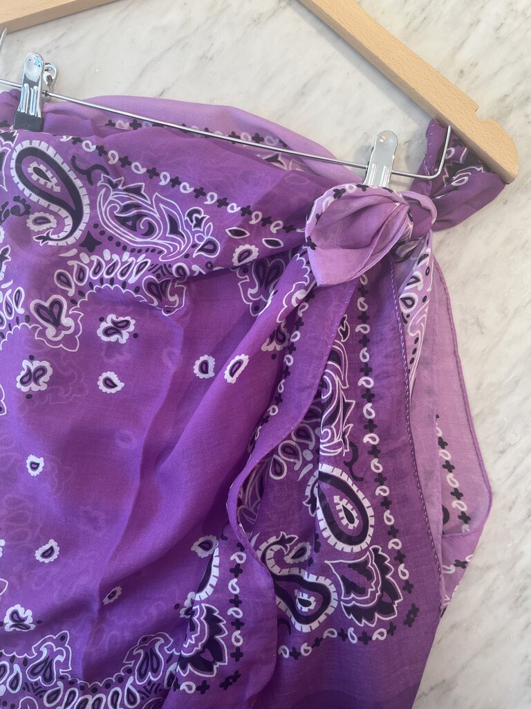Destin Bandana pareo purple