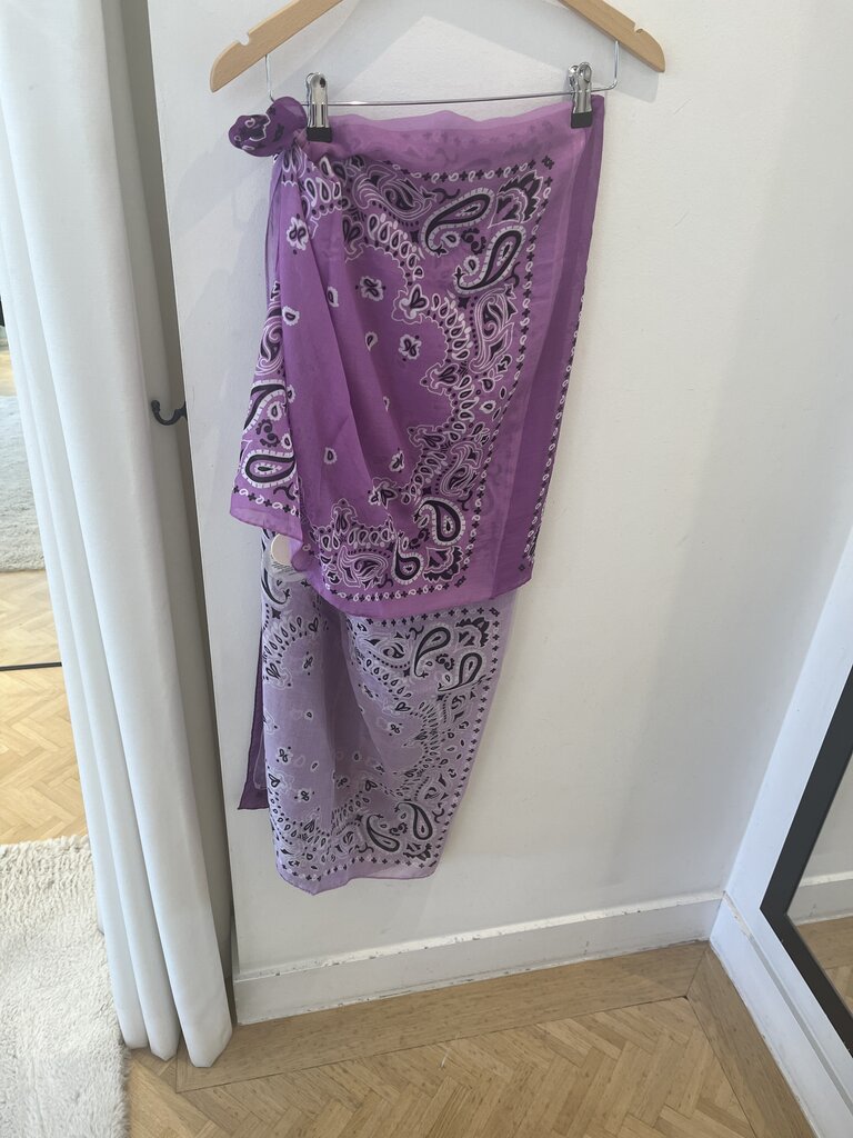 Destin Bandana pareo purple