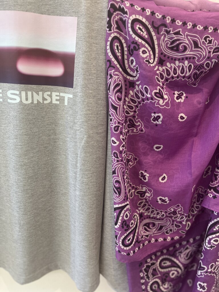 Destin Bandana pareo purple