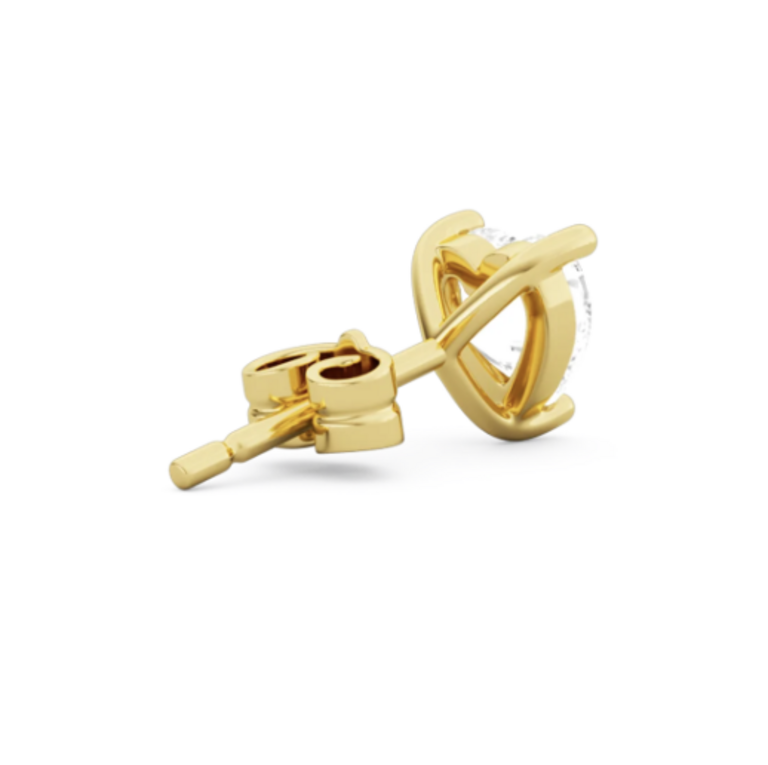 Billion Avenue Heart diamond earstud