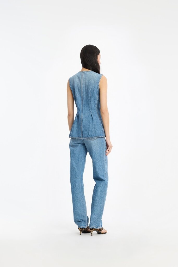 Rotate Flared denim top