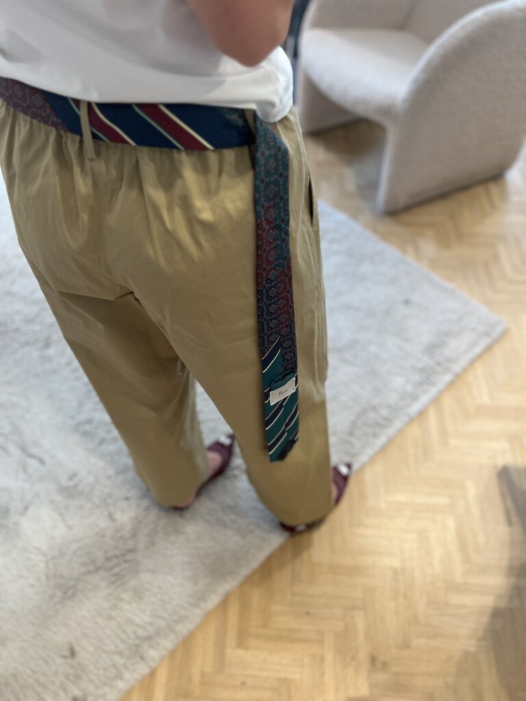 8 PM Scarf pants sand