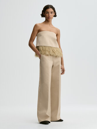 Malene Birger Feather top sand