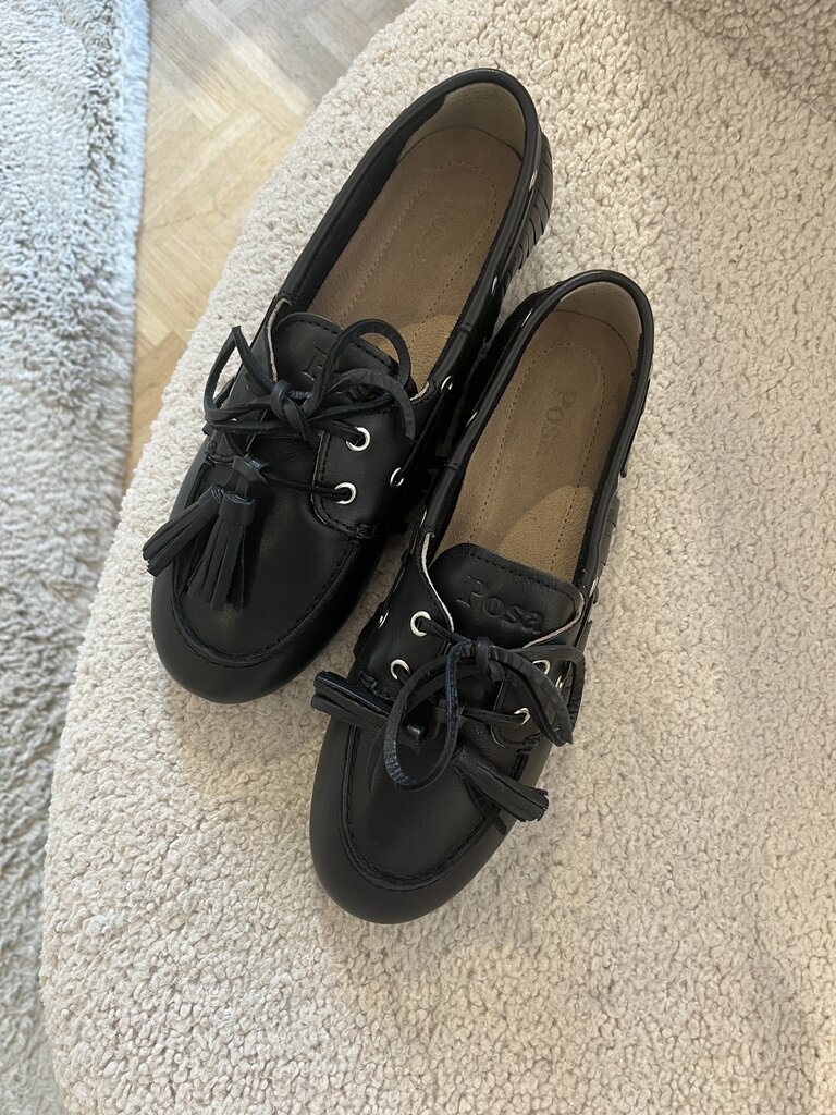 Posa Boat loafer native black