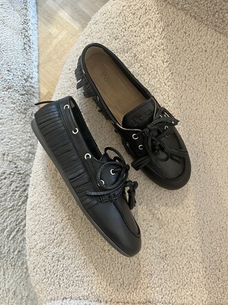 Posa Boat loafer native black
