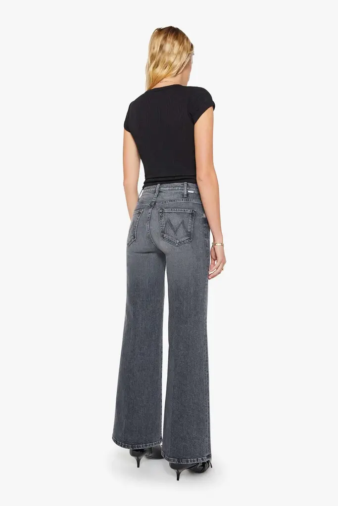 Bootcut grey denim
