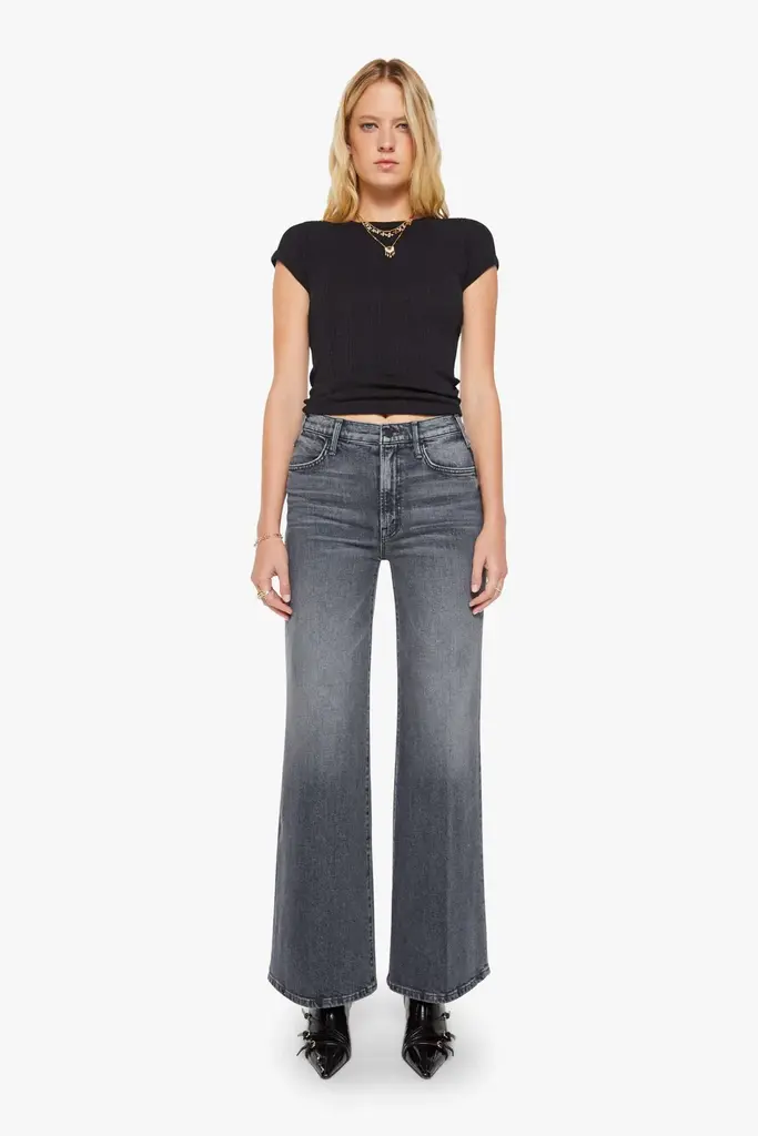 Bootcut grey denim
