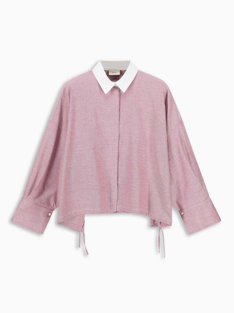 8 PM Bomber shirt rosso