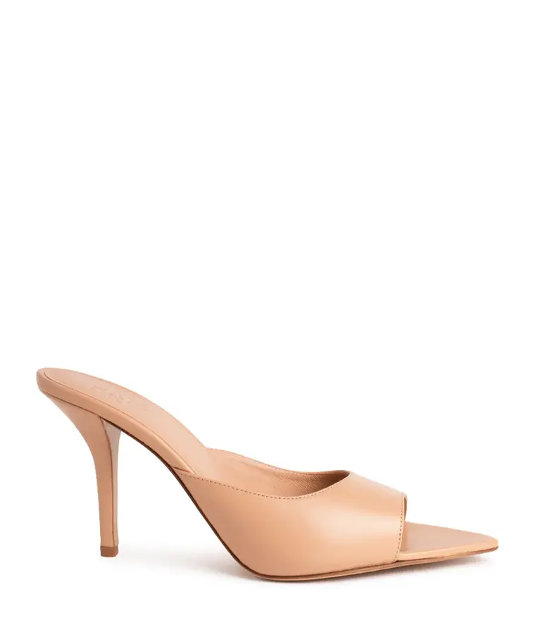 Gia Borghini Pointed toe mule nude