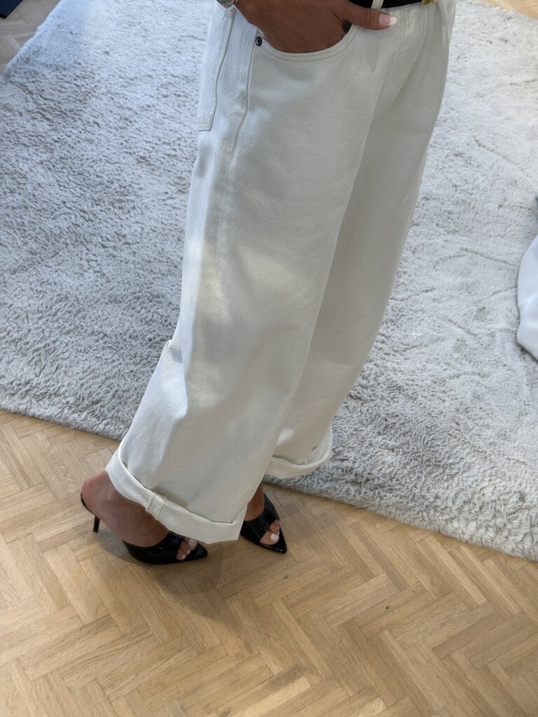 Gia Borghini Pointed toe mule shiny black